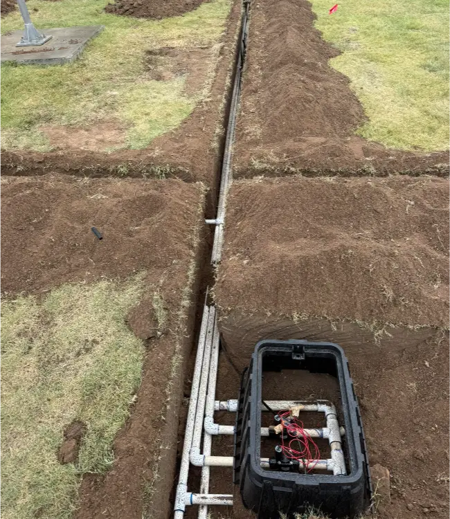 Sprinkler System Installation